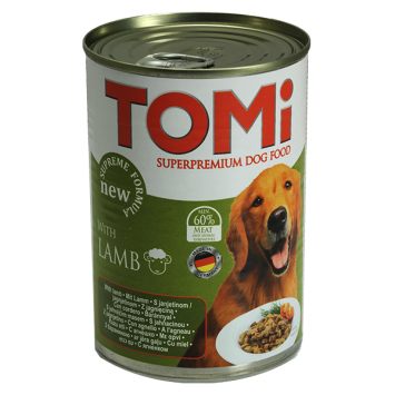 Tomi (Томи) Lamb - Влажный корм для собак (ягненок),  банка