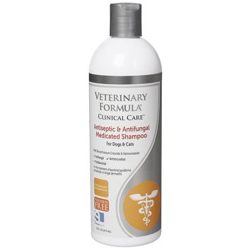 Veterinary Formula (Ветеринарная Формула) - Шампунь с бензетонием и кетоконазолом для собак и котов