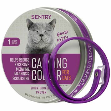 Sentry (Сентри) Calming Collar Good Kitty - Успокаивающий ошейник с феромонами для котов
