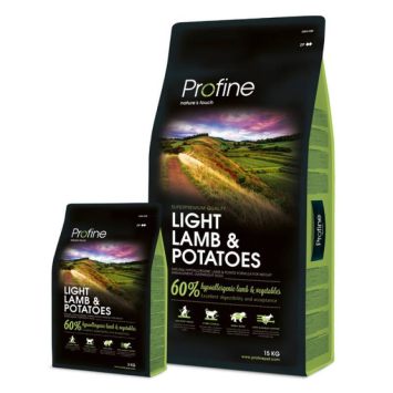 Profine (Профайн) Light Lamb &Potatoes - Сухой корм для оптимизации веса с ягненком и картофелем