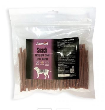 AnimAll (ЭнимАлл) Snack - Лакомства для собак утиные палочки