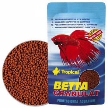 Tropical (Тропикал) Betta Granulat (Бетта Гранулят)  - Сухой корм для петушков,10гр.