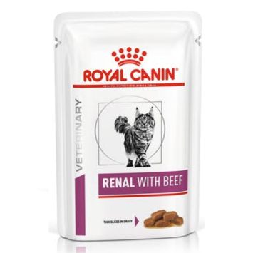 Royal Canin Renal Feline Beef - Консервированный корм для котов при почечной недостаточности, с говядиной
