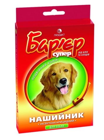 Барьер - Ошейник от блох и клещей для собак