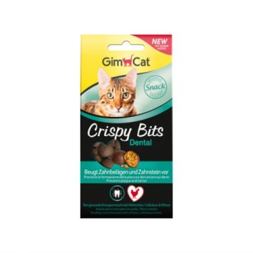 GimCat (Джимкет) Crispy Bits Dental Хрустящие мясные шарики для зубов