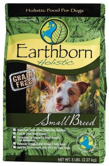 Earthborn Holistic Dog Small Breed - Беззерновой корм для взрослых собак мелких пород (курица и белая рыба)