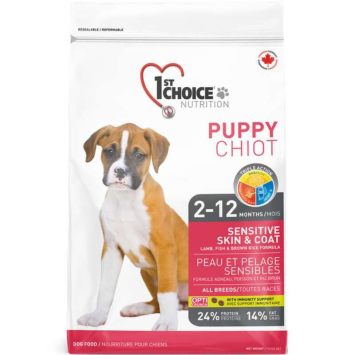 1st Choice (Фест Чойс) Sensitive Skin&Coat Puppy - Сухой корм для щенков склонных к аллергии и чувствительной кожей (ягненок и рыба)