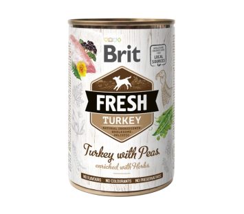Brit Fresh (Брит Фрэш) Turkey Peas – для собак с индейкой и горохом 400 гр
