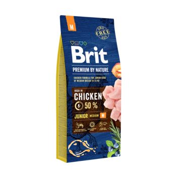 Brit Premium (Брит Премиум) Dog Junior M - Корм для щенков и молодых собак средних пород