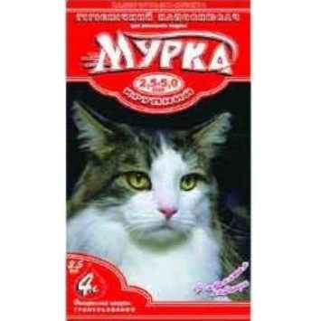 Наполнитель для кошачьих туалетов  Мурка№2 (красная) крупный с ароматом лаванды