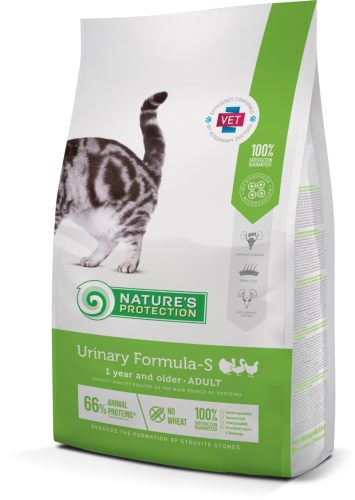 Nature‘s Protection Urinary Formula-S Adult - ветеринарная для поддержания здоровья мочеполовой системы котов