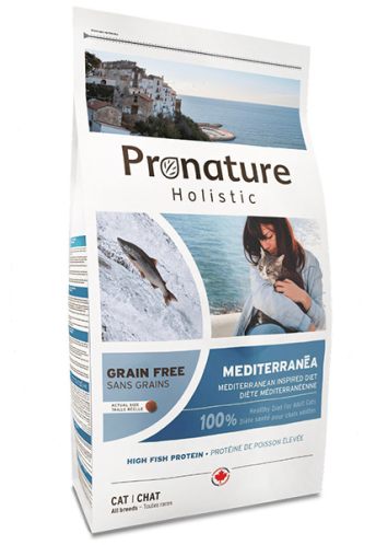 Pronature Holistic (Пронатюр Холистик) Mediterranea – Беззерновой холистик корм для котов (лосось/вяленые томаты)