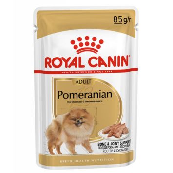Royal Canin (Роял Канин) Pomeranian Loaf – Консервированный корм для взрослых и стареющих собак породы померанский шпиц (паштет)