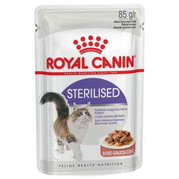 Royal Canin (Роял Канин) Sterilised - Консервы для взрослых стерилизованных котов и кошек, в соусе
