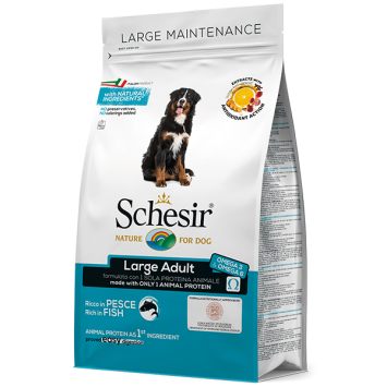 Schesir (Шезир) Dog Large Adult Fish - Сухой монопротеиновый корм для собак крупных пород (рыба)
