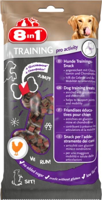 8in1 (8в1) Training Pro Activity - Лакомство для собак в виде мини-косточки