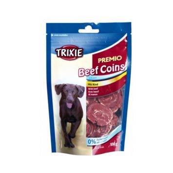 Trixie (Трикси) Premio Beef Coins - Лакомство для собак  говядина