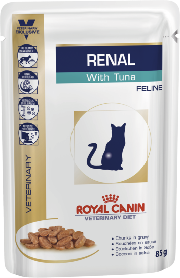 Royal Canin Renal Feline Tuna консервы с тунцом почечная недостаточность