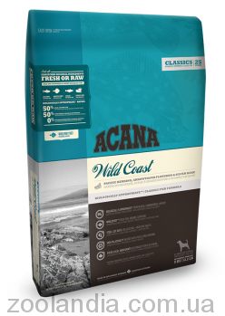 Acana (Акана) Classics Wild Coast - корм для собак всех пород и возрастов