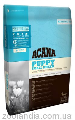 Acana (Акана) Recipe Puppy Small Breed - корм для щенков мелких пород