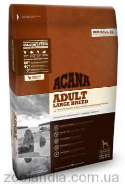 Acana (Акана) Recipe Adult Large Breed - корм для взрослых собак крупных пород