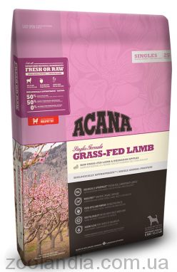 Acana (Акана) Singles Grass-Fed Lamb - гипоаллергенный корм для собак всех пород и возрастов