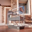 Ferplast (Ферпласт) Cage Barn 100 Double White клетка для кролика, 95x57x121 см (белый металл)