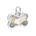 Адресник для собак и котов WAUDOG Smart ID с QR паспортом, премиум, рисунок (абстракция) (0640-0219)