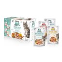 Brit Care (Брит Кеа) Cat Sterilized Flavour box Sterilized - Влажный беззерновой корм для стерилизованных кошек (филе в соусе, набор паучей)