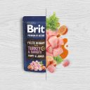 Brit Premium (Брит Премиум) Fillets in Gravy Turkey & Carrots Puppy - Влажный корм для щенков малых пород филе в соусе индейка и морковь
