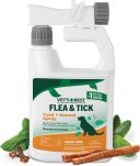 Vet`s Best (Ветс Бест) Flea & Tick Yard and Kennel Spray – Спрей от блох, клещей и москитов во дворе