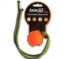 AnimAll (ЕнімАлл) Fun Dog - Игрушка для собак шар с канатом, 4 см
