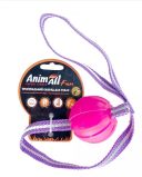 AnimAll (ЕнімАлл) Fun Dog - Игрушка для собак, тренинг мяч со шлейкой, 6 см