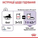 Royal Canin (Роял Канин) Appetite Control Care Sauce - Консервированный корм для контроля выпрашивания еды у кошек (кусочки в соусе)