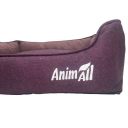 AnimAll (ЕнімАлл) Anna M Dark Violet  – Лежак Анна для собак та котів, фіолетова