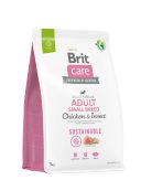 Brit Care (Брит Кеа) Dog Sustainable Adult Small Breed - Сухой корм с курицей и насекомыми для взрослых собак малых пород