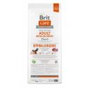 Brit Care (Брит Кеа) Dog Hypoallergenic Adult Medium Breed - Сухой монопротеиновый гипоаллергенный корм с ягнёнком для собак средних пород
