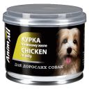 AnimAll (ЭнимАлл) - Влажный корм для собак курица в нежном желе