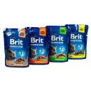 Brit Premium (Брит Премиум)  Meaty Delicate Chunks in Gravy - Влажный корм для стерилизованных кошек Мясные кусочки в соусе