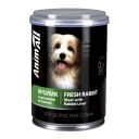 AnimAll (ЭнимАлл) - Влажный корм паштет с кроликом и кроличьей печенью для собак