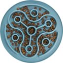 Trixie (Трикси) - Миска-коврик силиконовая для медленного кормления  (голубая)