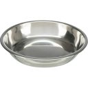 Trixie (Трикси) - Миска двойная меламиновая со стальными чашами (белая)