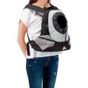 Ferplast (Ферпласт) Kangoo SM Grey Backpack рюкзак-переноска для собак мелких пород, 37x16x36,5 см (серый)