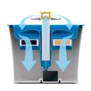 Catit (Катит) Led Flower Fountain - Поилка-фонтан для кошек, с подсветкой (синий)