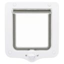 Trixie (Трикси) - Дверцы для кошек и собак двухсторонние, 20 × 22 cм, белые, пластик