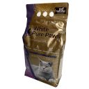 Pure Paws White Bentonite White Bentonite Lavender Flowers Scented - Наполнитель бентонитовый для кошачьих туалетов с ароматом Лаванды