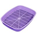 Lucky Pet (Лаки Пэт) - Туалет для кошек мелкий, с сеткой 37x28x6 см