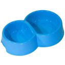 Lucky Pet (Лаки Пэт) №2 - Миска двойная пластиковая для животных, 200+300 мл