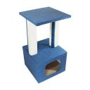 Lucky Pet (Лаки Пет) Грот Люкс - Когтеточка-домик с платформой