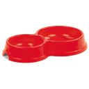 ТМ "Природа" «Классик» - Миска пластиковая двойная №2, 250 / 450 мл